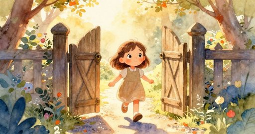 Footprints Across the Raked Gravel