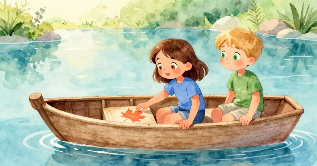 June在陽光下靜謐水池中觸摸著楓葉印痕，與Finn心領神會告別，情節逐漸解決並完美收尾