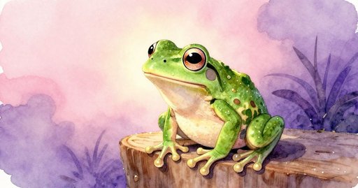 The Frog That Marked the Page