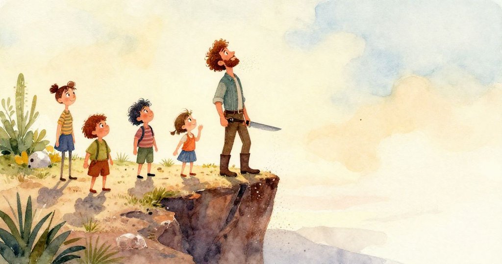 韋德小小身影出現在變幻沙丘間，沙丘彷彿幻化成巨大琴弦，神秘景象與動感音律交織，充滿奇幻氣氛。