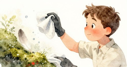 The Feather Behind the Glass