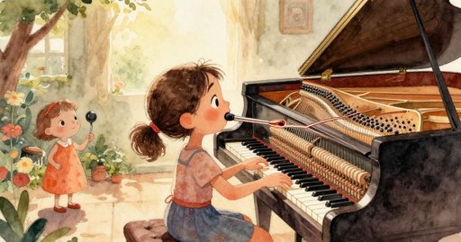 The Green Specks Beneath the Strings