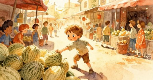 Split Rind in Striped Shadow