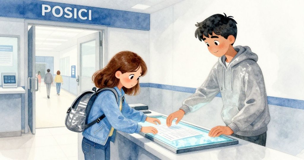 諾拉與裘德合作將乾淨表格滑過玻璃夾縫，溫柔數字閃光中流露出放鬆與對未來旅程的期盼，場景延展開來。