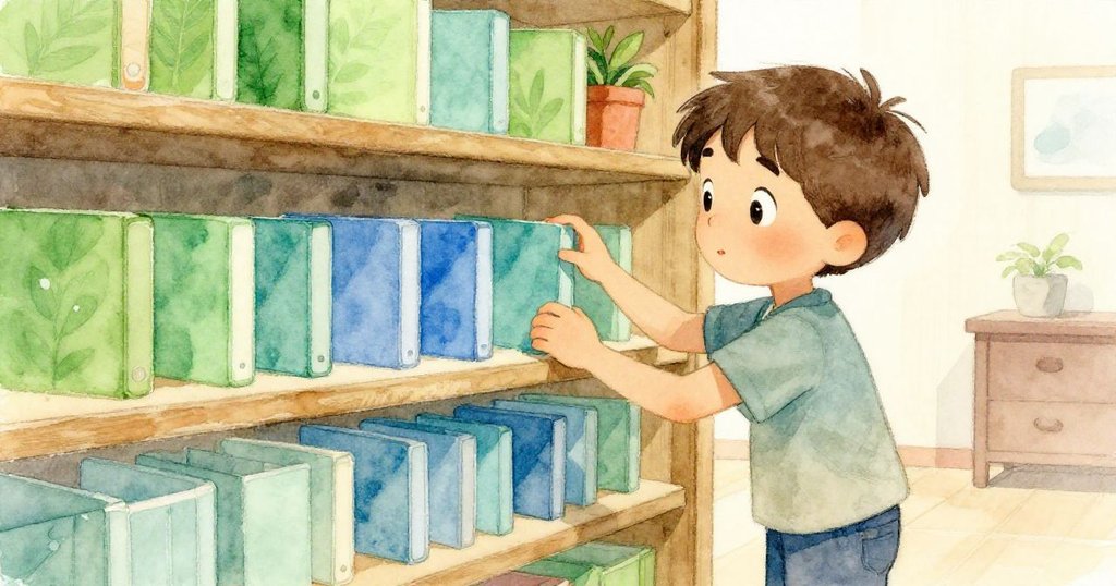 奧斯卡細數架上三個明亮矩形,手指輕觸光滑缺口,室內暖光中散發著神秘質感。