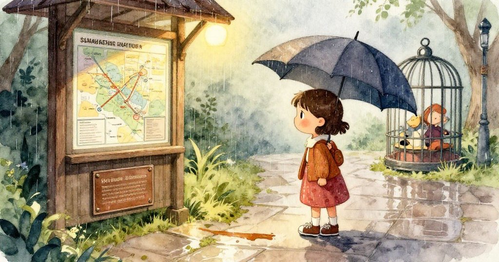 Zara小心地從泥中撥起一枚綠色圓盤，樹脂光澤在微光中閃耀，手部動作專注，背景呈現泥土質感。