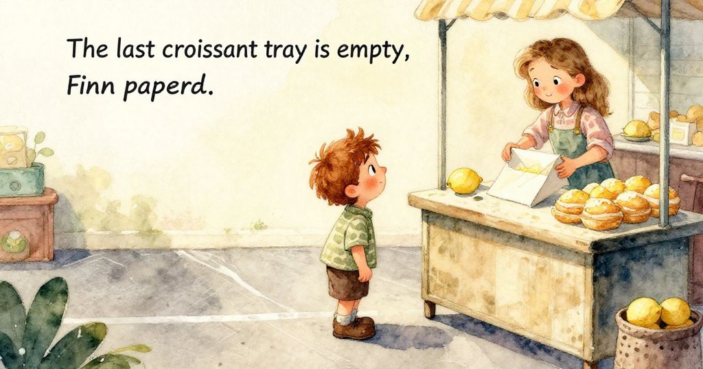 Finn的手正用金屬鏟子小心撬開黏在一起的紙板,明亮燈光下展現專注動作,故事從開始轉向發展