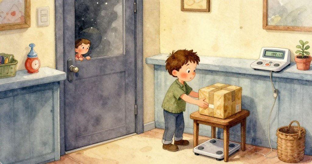 票券從自動機器中噴薄而出，沿著光亮瓷磚流動，背景職員驚愕觀察，現場充滿異動與動態。