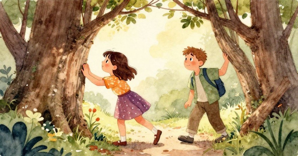 鏡頭近距離捕捉松木樹幹粗糙樹皮與流動琥珀樹脂，細節豐富展示大自然神奇紋理與光影。