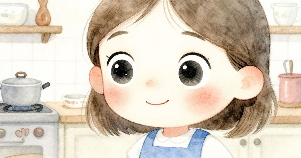 Iris專注的眼睛特寫映出有序麵包屑軌跡,充滿驚奇與好奇,背景柔和且充滿溫馨光線。