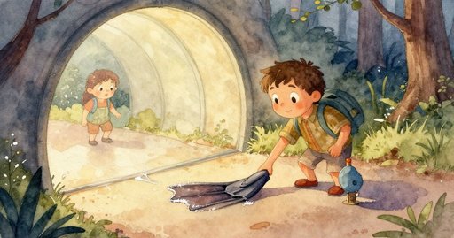 Lilac Lines Beneath the Rays