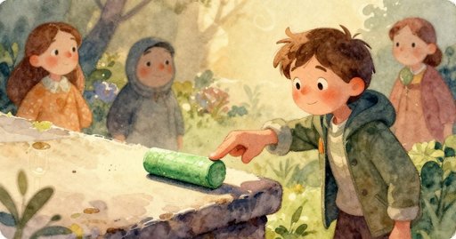 Puddle of Yellow Chalk