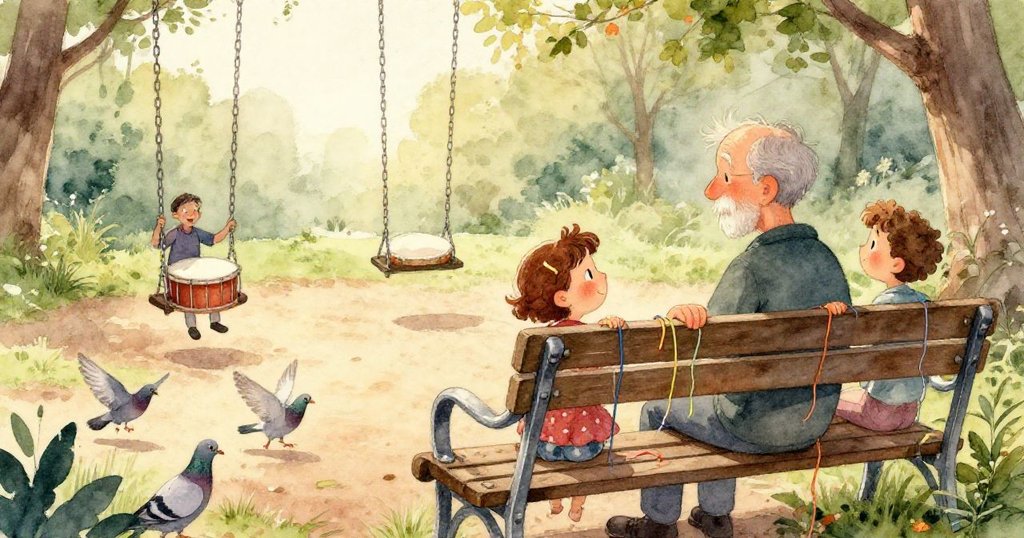 Bram的手細緻調整彩線，近拍展現淺藍線滑入深藍線之間，細節豐滿且充滿神秘感，故事邁向深入。