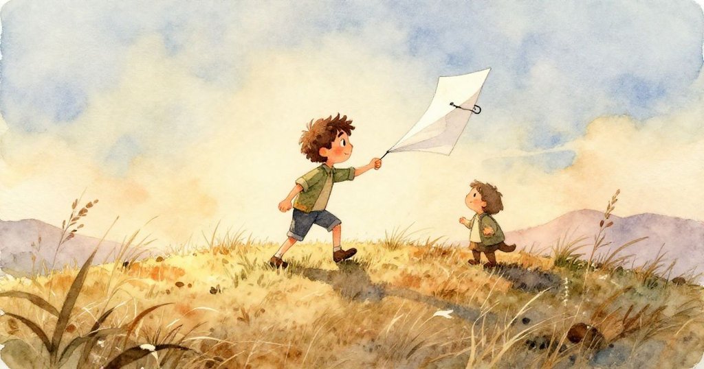 基特精心製作的紙飛機Bolt特寫展現銅黃摺痕和反光金屬質感，象徵創意與堅持，在溫暖草地上熠熠生輝。