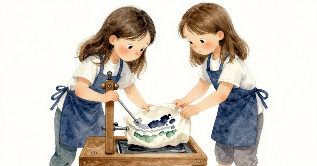 Willa凝視著手提包上層層印記，微露滿意與憂慮，專注調整木框螺絲，情感流露細膩而真摯