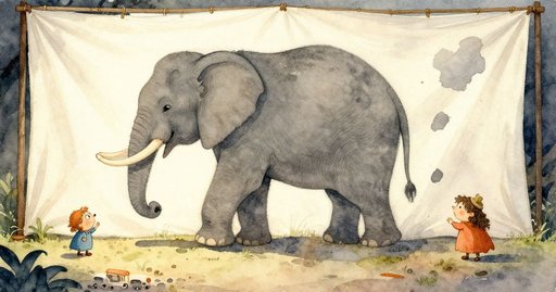 The Elephant That Mended the Light