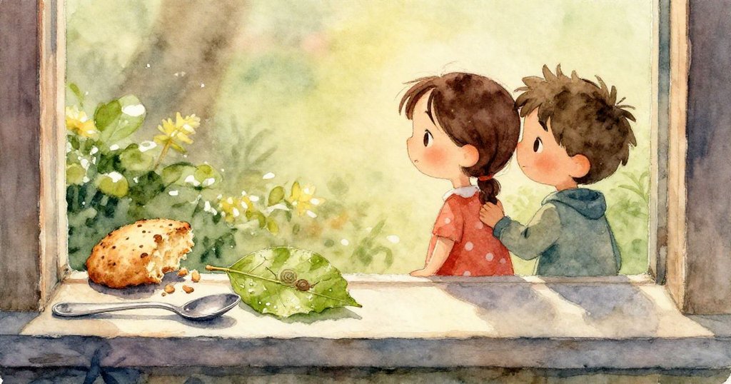 窗上水滴構成超現實幾何圖形，水流分支柔和重疊，營造出夢幻般的自然藝術效果