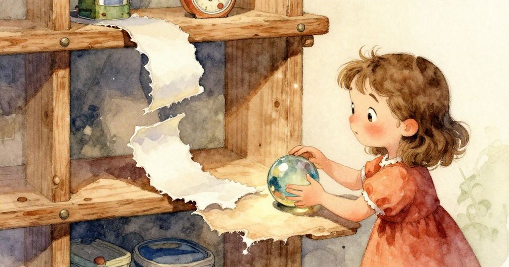 條紋貓迅捷移動軌跡清晰，輕觸木塊帶動環境動感，緩慢彈珠靜止於管中，場景充滿活力變化。