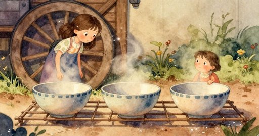 Bright Dot on Wet Clay