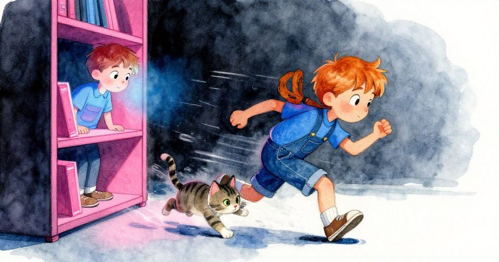 貓咪輕快掠過加雷斯手邊時刻，他驚喜一笑，燈光下動態瞬間充滿戲劇感。