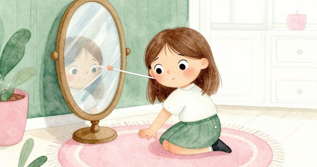 科拉面露堅定與專注,輕輕按壓地毯並拉動第二面鏡子穩定光路,房內氣氛緊張而充滿挑戰感。