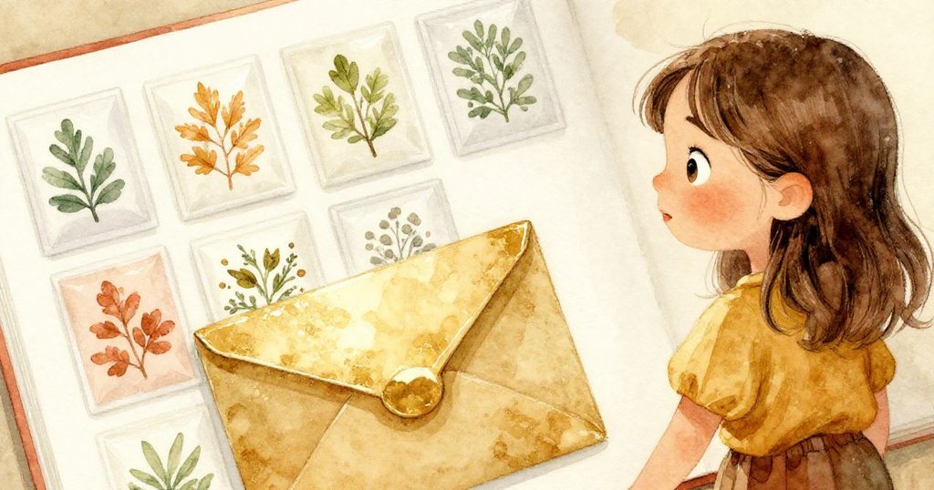 Xara 透過自己觀察角度看排列整齊的香草包和閃光信封,明亮晨光映出神秘氛圍,流露溫柔好奇。