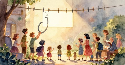 Light Paused on the Fallen Leaf