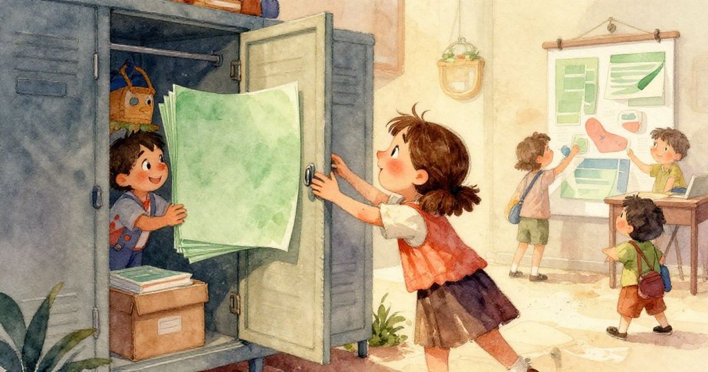 Joy的手輕觸有凹槽的門軌，細膩展現金屬冷冽與微塵質感，充滿專注準備拉動的細節。