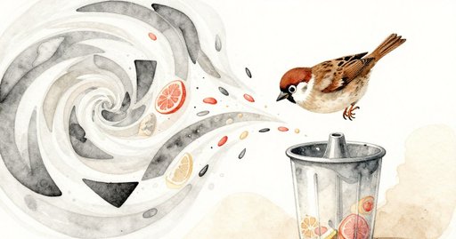 The Sparrow and the Stuck Juicer