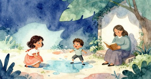 Lanterns Beneath the Leaf