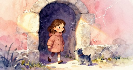 The Leaf That Pushed Him Across