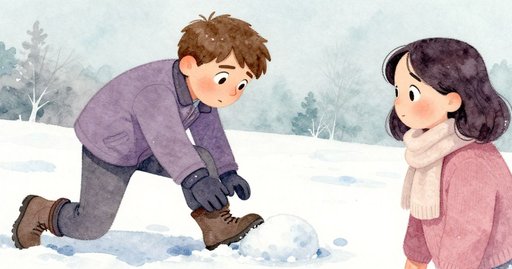 The Leaf That Held the Slide