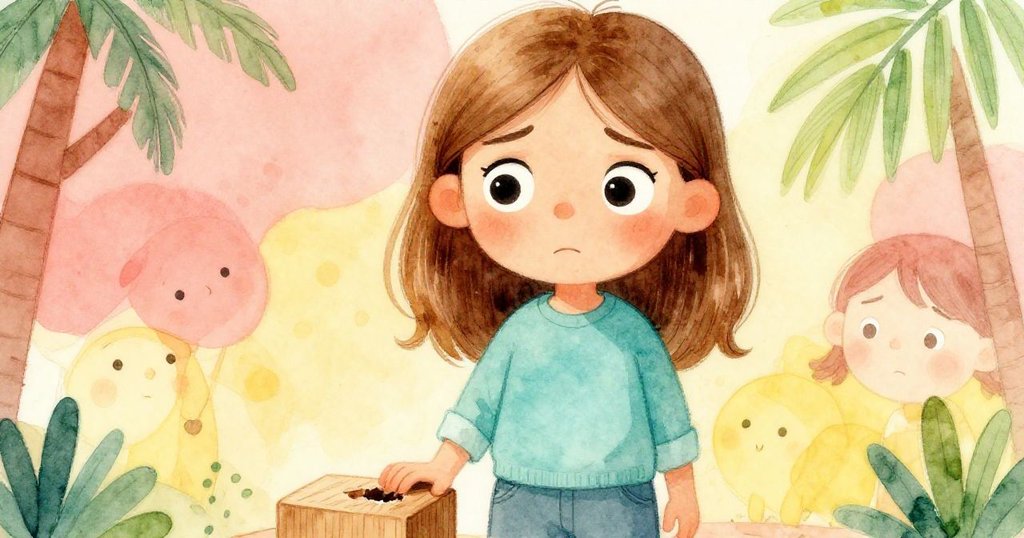 近景呈現 Petra 驚覺手腕意外偏移導致木塊劃痕，她眼中流露出內心掙扎與調整的堅持。