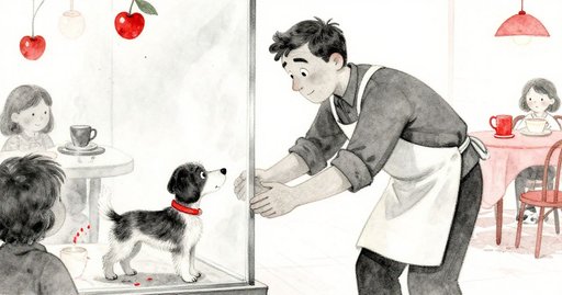 Leaf Rising Through Tea