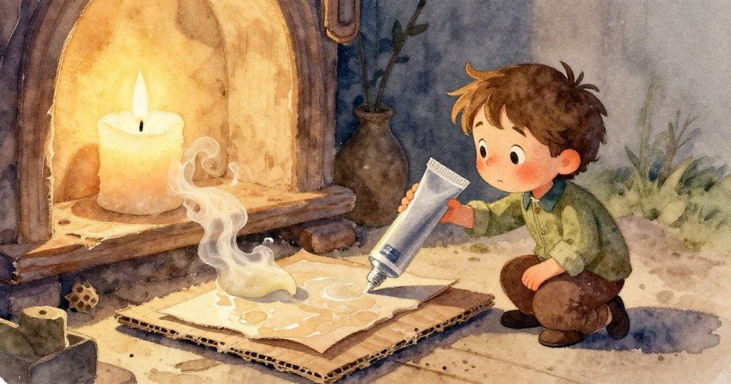 特寫展示冰白與黑色塑料熊貓止動器及藍灰色積木，細緻描繪實驗中物品質感與光影變化，充滿精心設計細節。