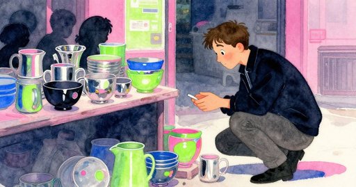 Shadow Ring on an Empty Shelf