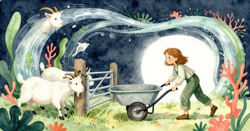 Water Spill and the Leaning Gate