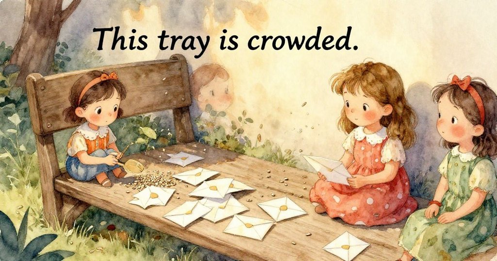 斯特拉輕柔地將種子放入木凹槽中，特寫呈現粗糙木紋與光滑種子的對比，隱藏空間散發神秘魅力。