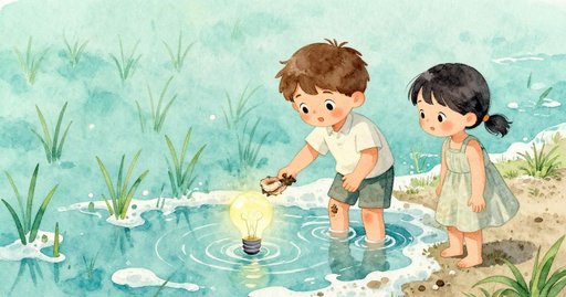 Mud, Water, and the Bulb That Floated