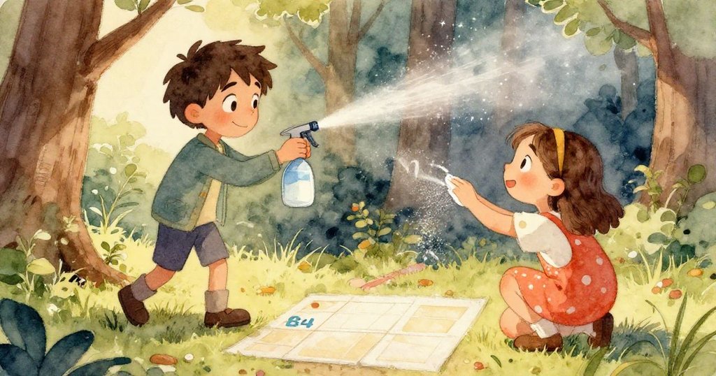 隱秘坑邊展現淡色山脊、繞行麻線與舊代幣,柔光映襯下透露出隱秘線索,激發探索情懷。