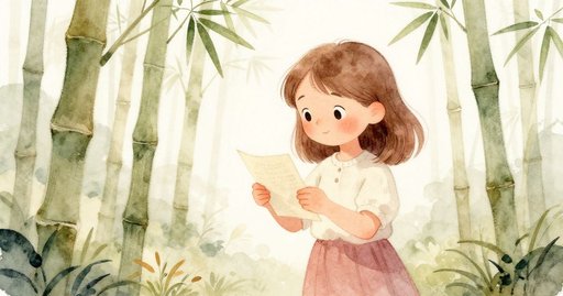 Silence Inside the Bamboo Crack