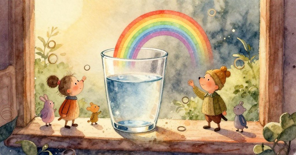 山姆小心翼翼地把切菜板放在溫暖的地板上，他的腳步動作輕緩，環境流露溫馨與期待。