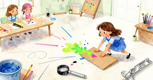 Cardboard Across the Spill