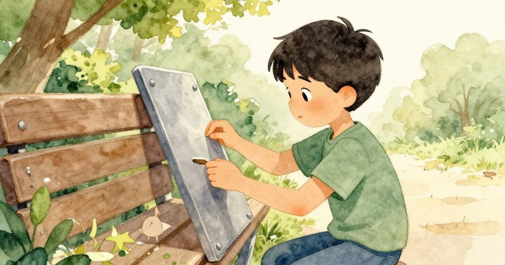 皮爾斯專注調整偏移面板,以兩指輕撫冷冽鉸鏈,情緒中帶些焦慮,現場安靜而專注。