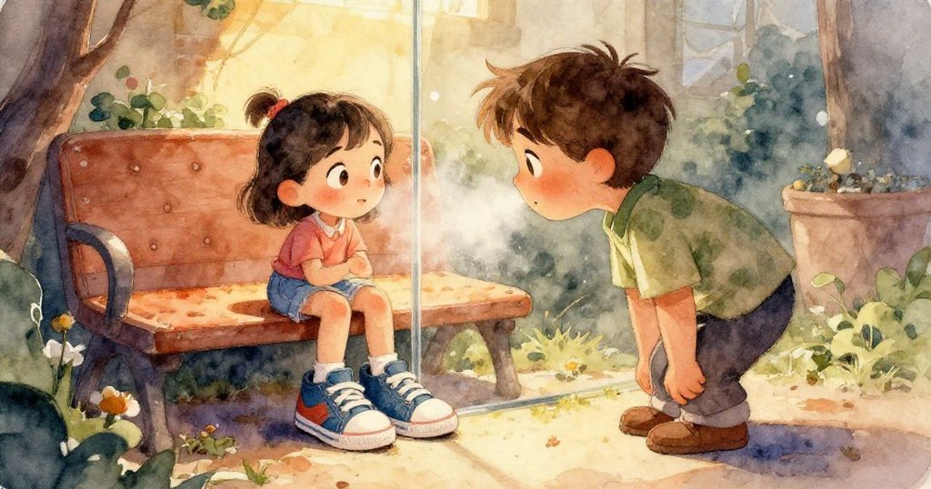 飼養區內木屑在熱燈下形成夢幻幾何圖案，光影交錯營造出超現實又溫暖詩意場景