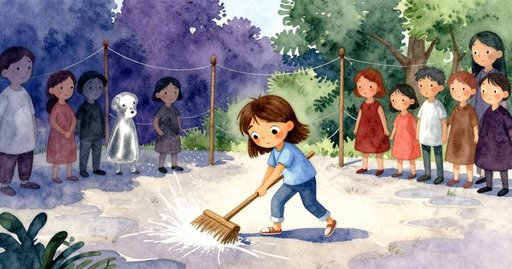 Crust Formed While the Brush Paused