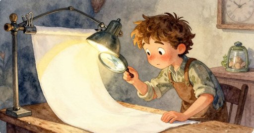 Clamp Caught by a Glue Drop