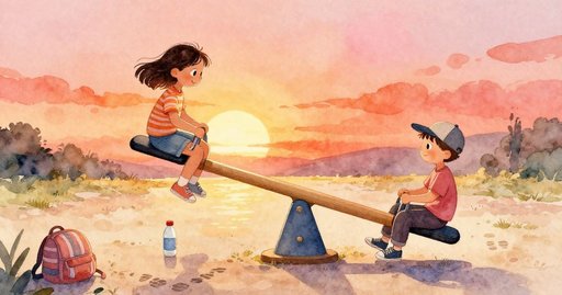 The Moment the Seesaw Stilled