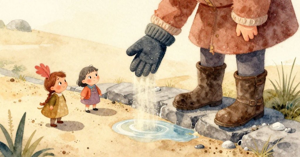 Willa的手握著暖棕色手套,上面掛著小樹懶玩偶,細膩毛線與沙粒質感清晰可見。