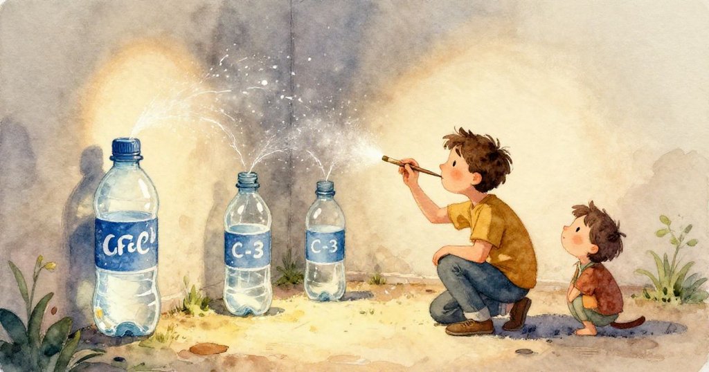 手部細緻地將沉重石塊放置於顫動繩上,濕潤粉筆與反光黏膏交織,呈現精心工藝的瞬間。